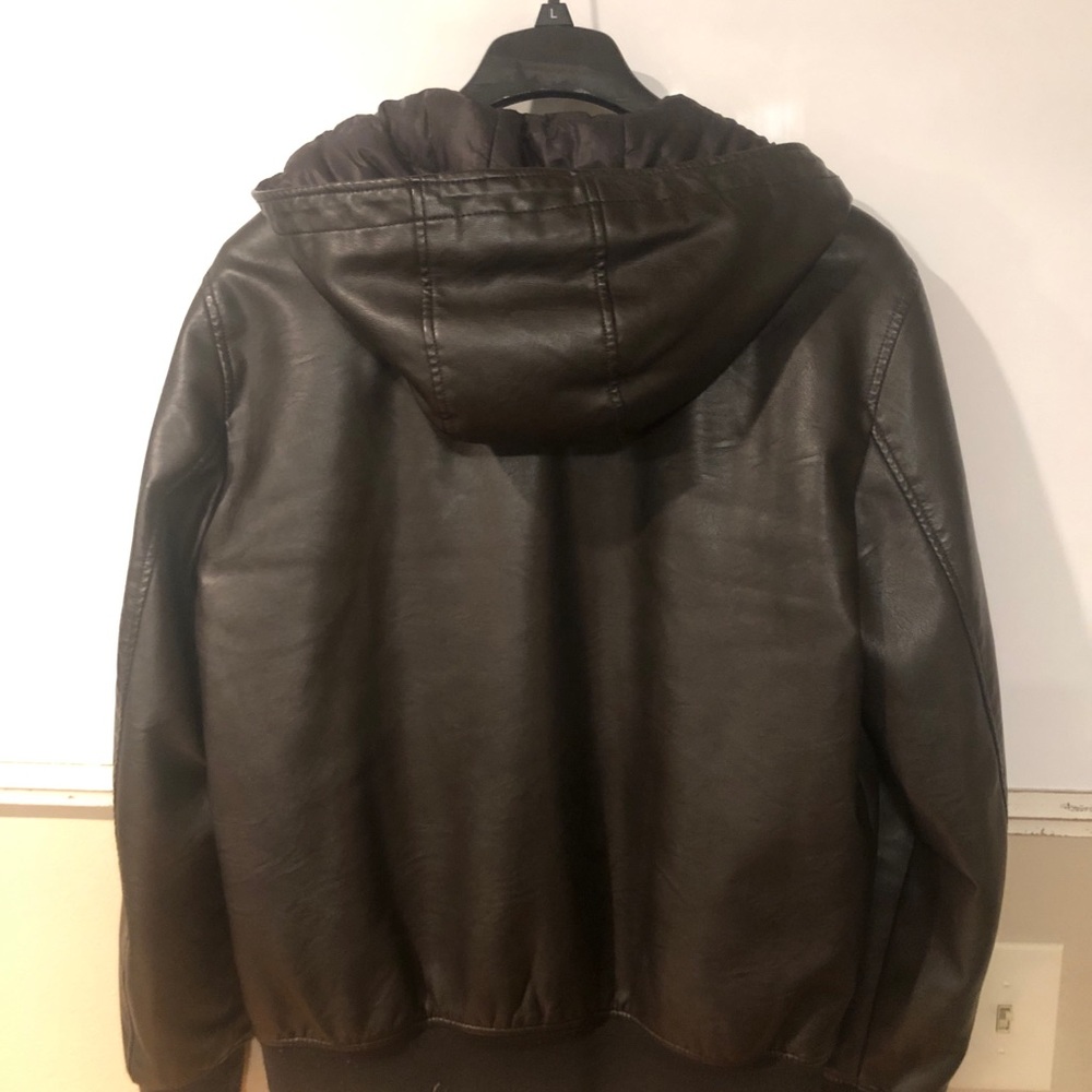 Brown Tommy Hilfiger Bomber Jacket - Picture 3 of 5